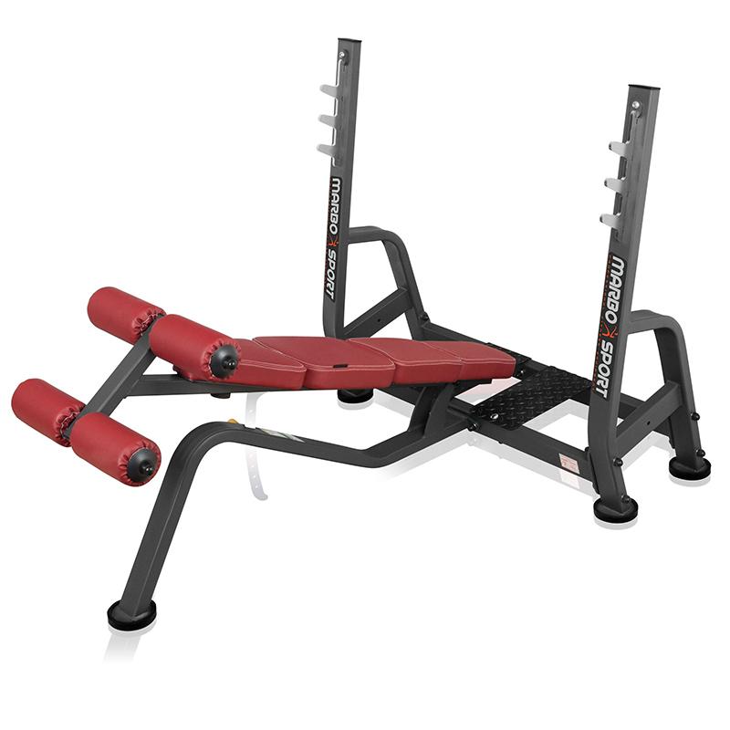 Скамья для жима (с отрицательным наклоном) Marbo MP-L208 | Premium Fitness