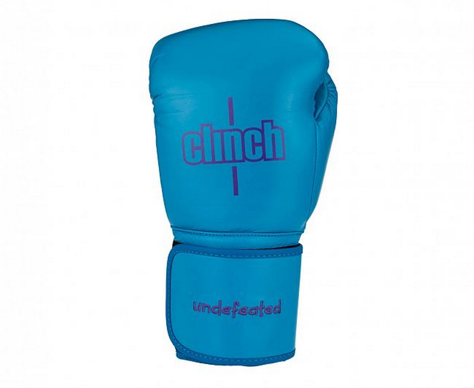 Перчатки боксерские Clinch Undefeated C161 светло-синий