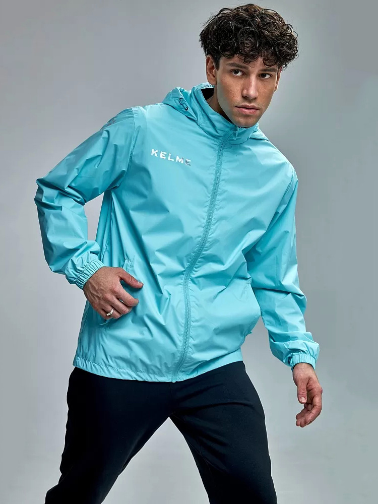 Ветровка Kelme Raincoat 3801241-405 Light Blue