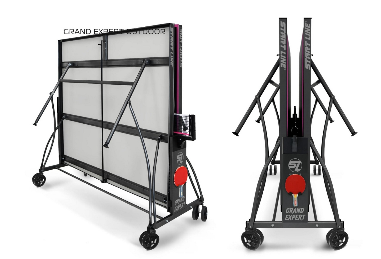 Теннисный стол Всепогодный Start Line Grand EXPERT 4 6044-2 Black
