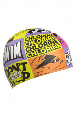 Юниорская силиконовая шапочка Mad Wave Non-stop M0574 10 0 00W