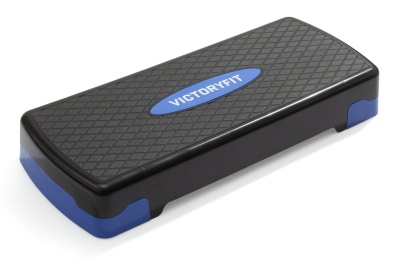 Степ-платформа 2 уровня 68х28х10-15 см VictoryFit VF-PL201