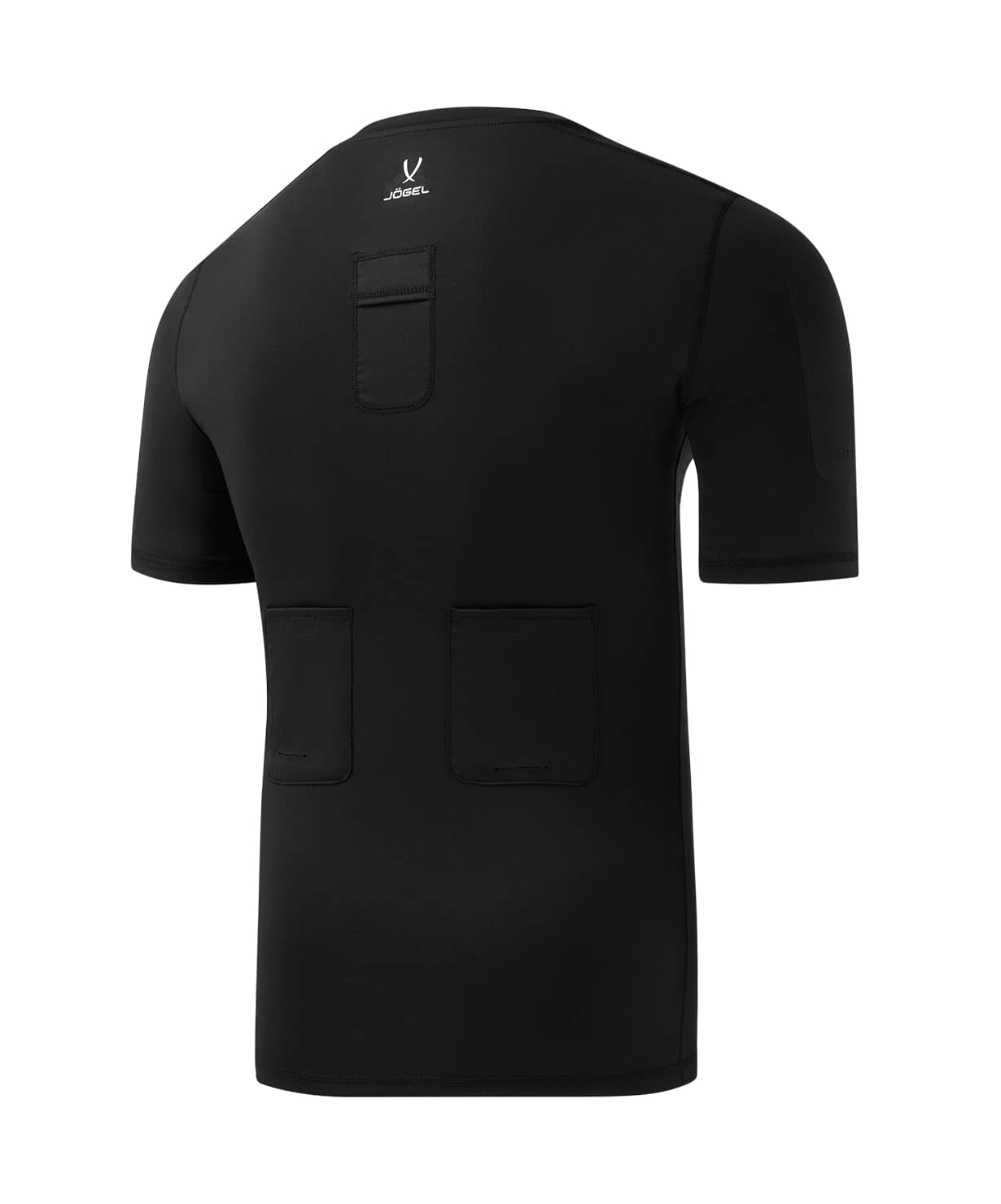 Футболка компрессионная судейская Jogel PerFormDRY Referee Baselayer Tee SS, черный