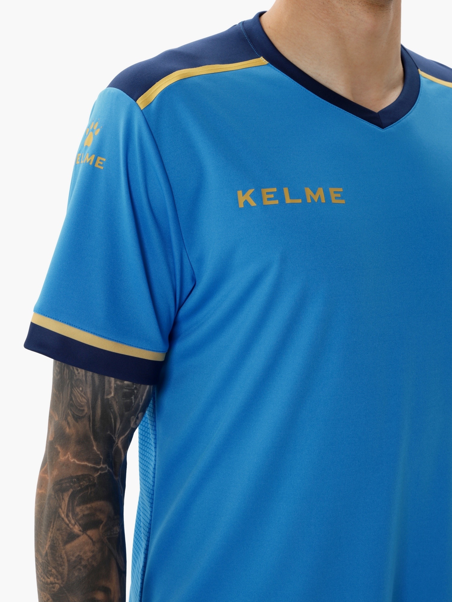 Футбольная форма Kelme Football Suit 8351ZB1158-996 Light Blue\Dark Blue