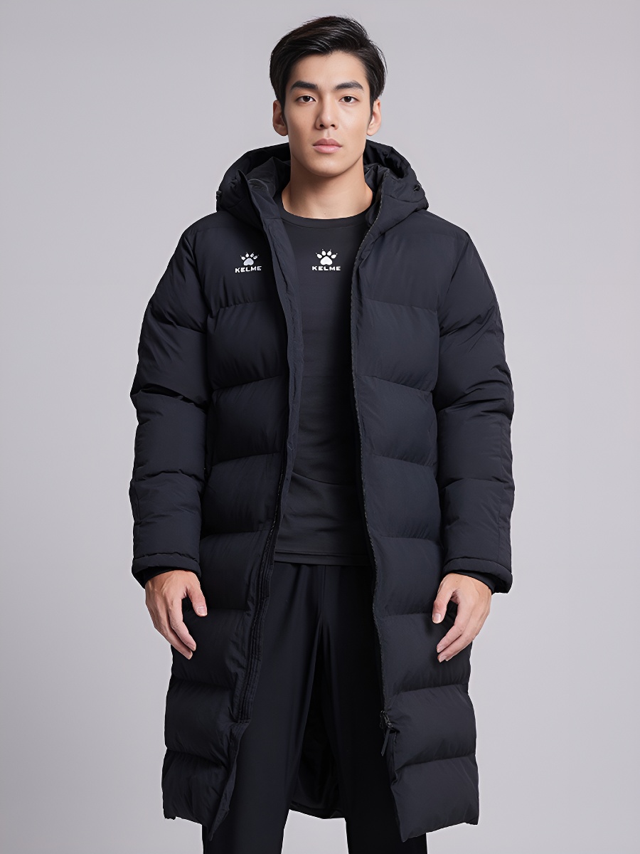 Пуховик Kelme Men's Long Clothes 8261MF1014-000 Black