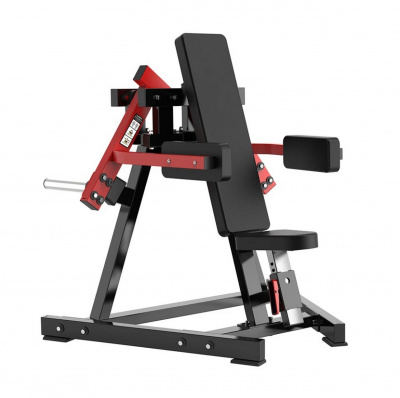 Дельт-Машина Protrain PP158 на свободных весах, черно-желтая | Premium Fitness