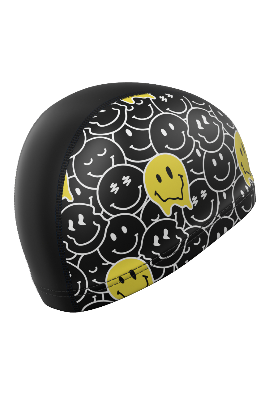 ПУ шапочка Mad Wave Smile M0584 09 0 01W черный