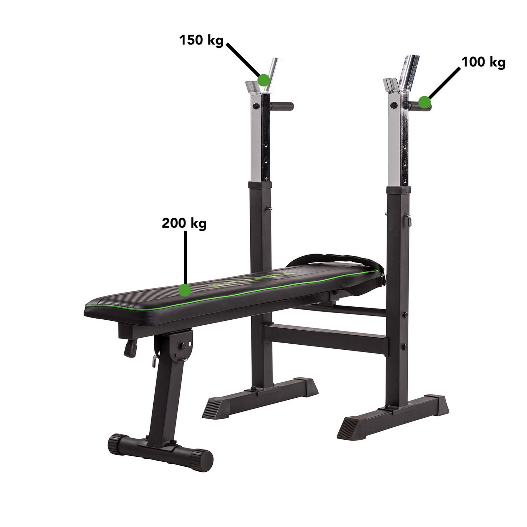 Скамья для жима Tunturi WB20 17TSWB2000 | Premium Fitness