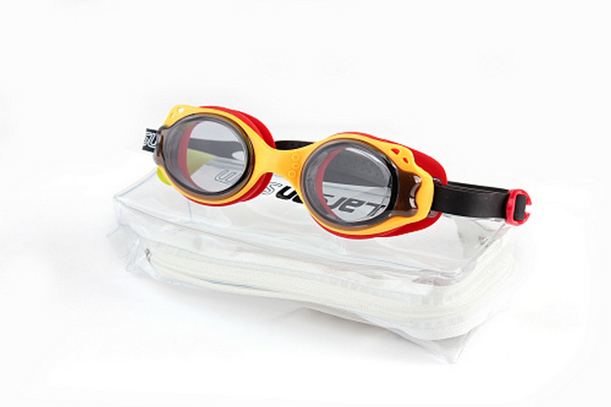 Очки плавательные детские Larsen DS-GG209 yellow\red
