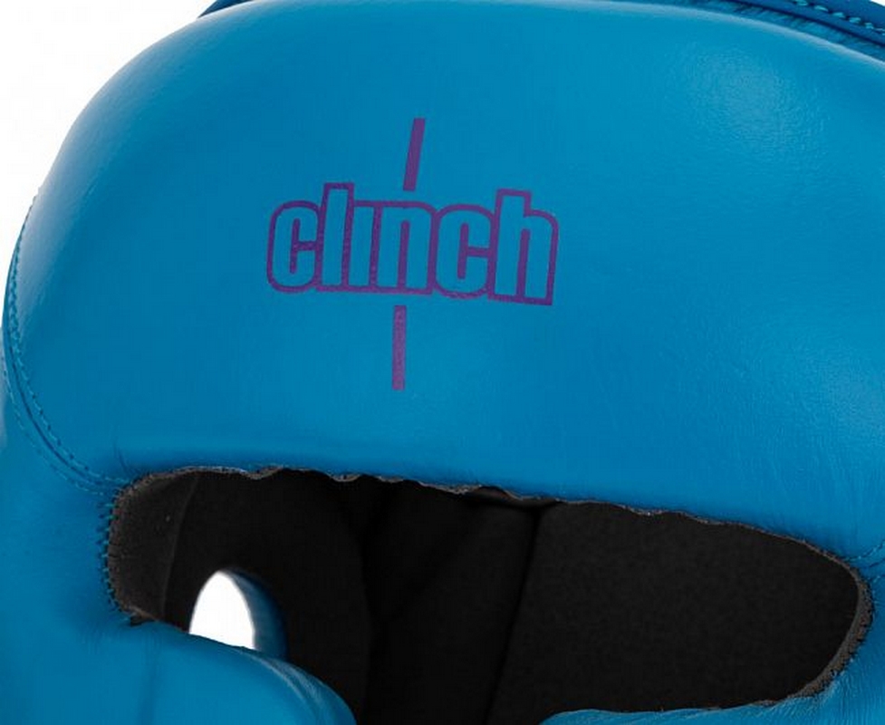 Шлем боксерский Clinch Undefeated C162 светло-синий