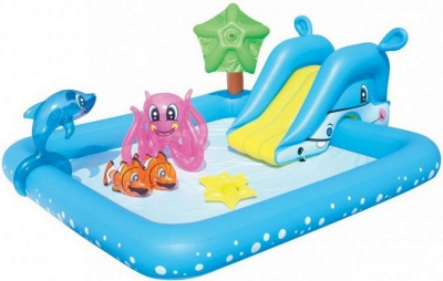 Игровой центр-бассейн с игрушками 239х206х86см Bestway 53052