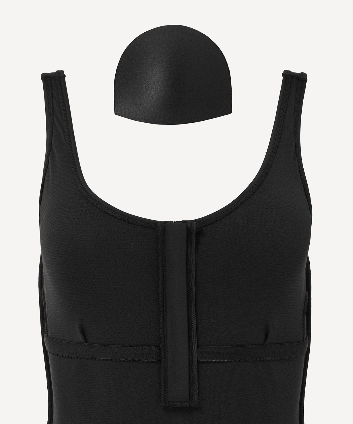 Купальник для плавания, полиамид 25DEGREES Zip Black
