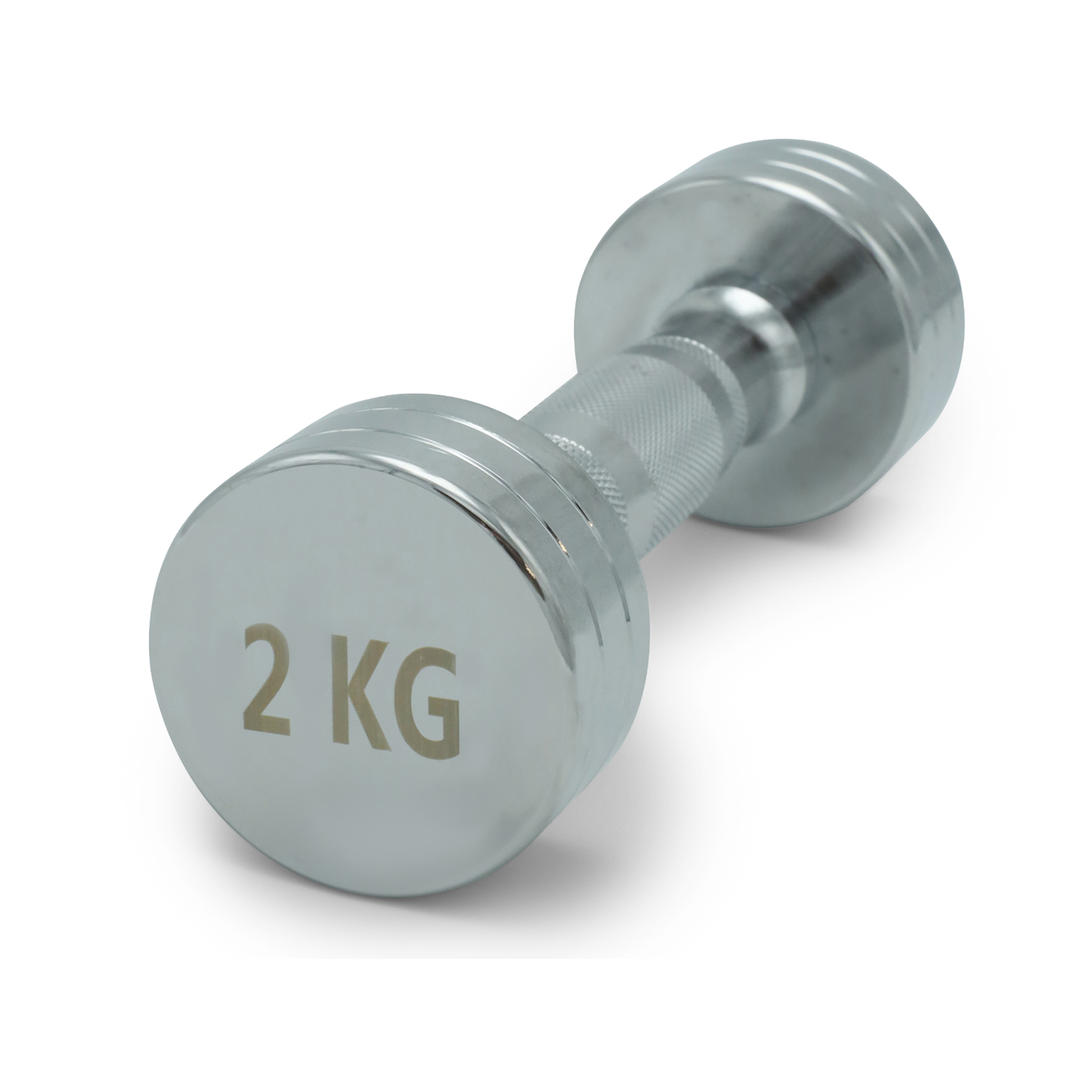 Гантель круглая хромированная 2 кг UnixFit PRO DBRND2PCEx2 2 шт