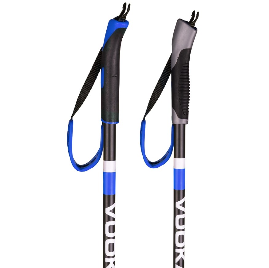 Палки 100% стекловолокно Vuokatti Black\Blue