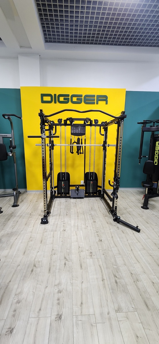 Мультикомплекс с 3d машиной Смита Hasttings Digger HD009-7 | Premium Fitness