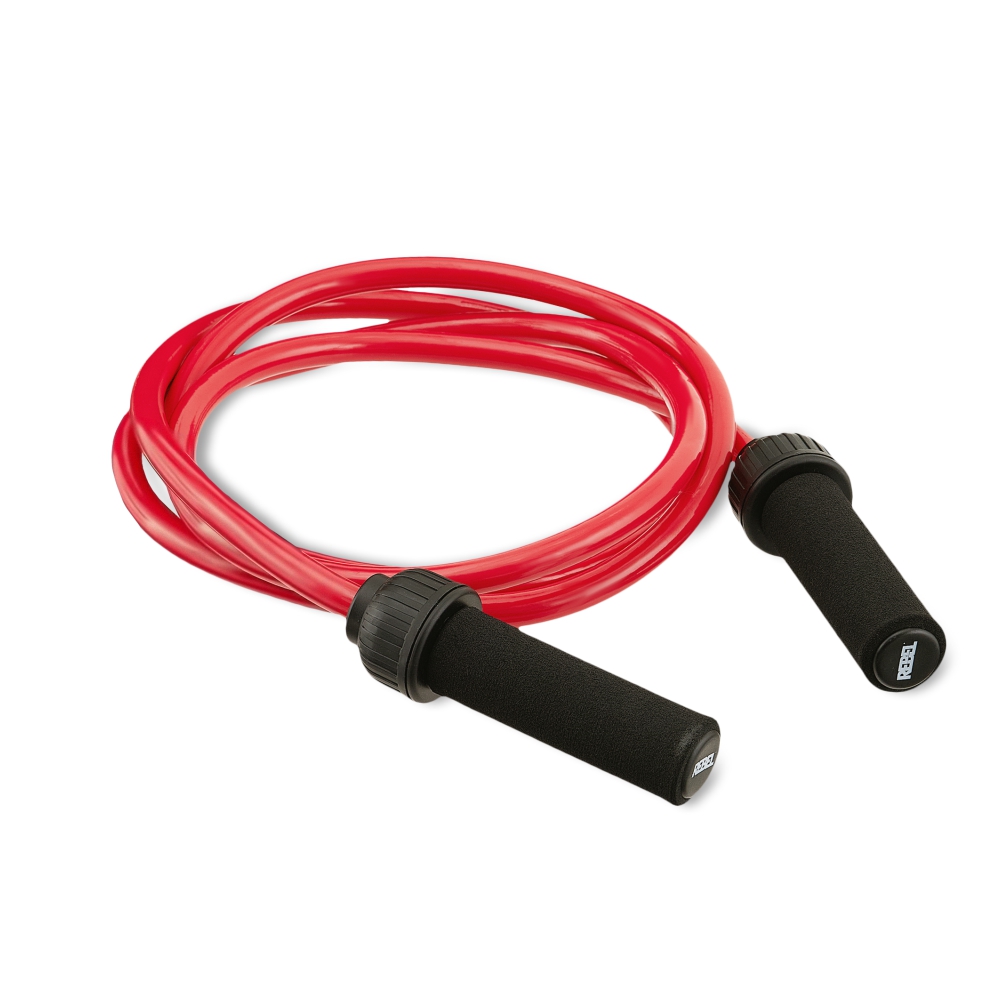 Скакалка утяжеленная 0,7 кг REBEL R-HVR-700-BE