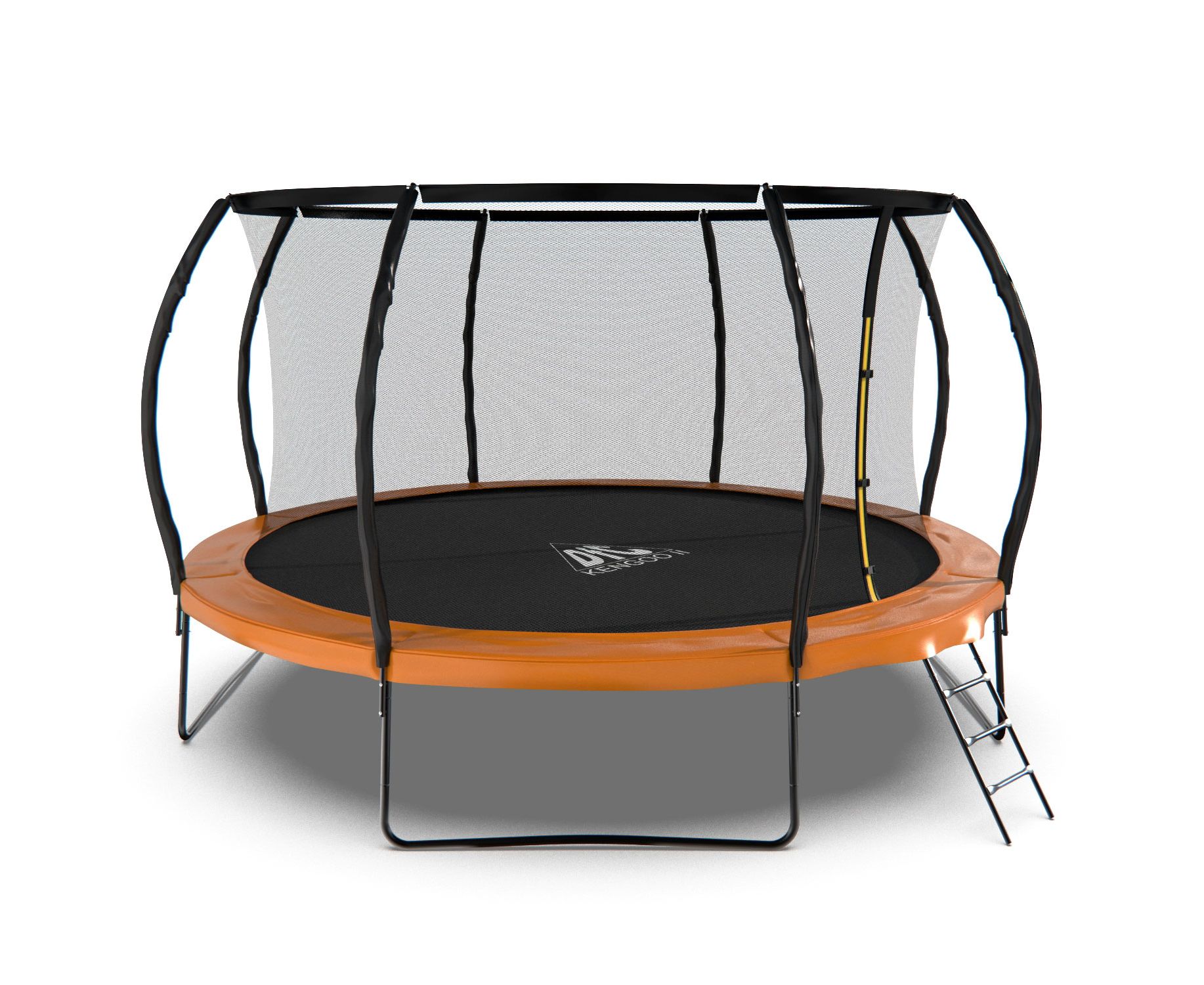 Батут 14ft DFC Kengoo II 14FT-BAS-BO оранжевый-черный