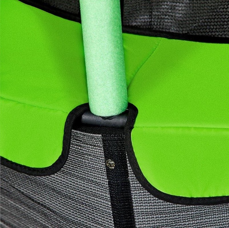 Батут с защитной cеткой Perfetto Spor Perfetto Sport 5, d140см, зеленый