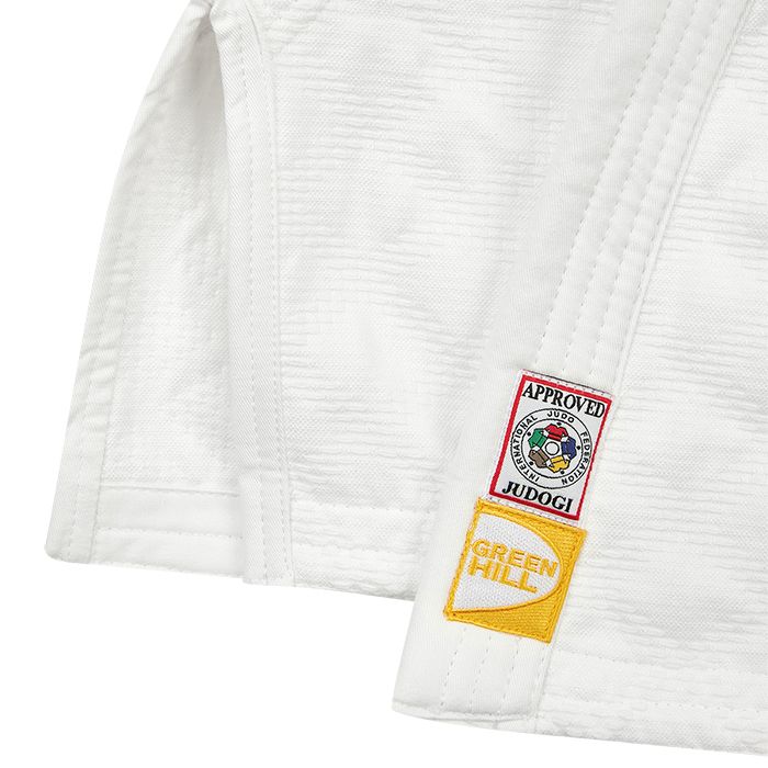 Кимоно дзюдо Green Hill Professional gold IJF approved JSPT-10361, белое