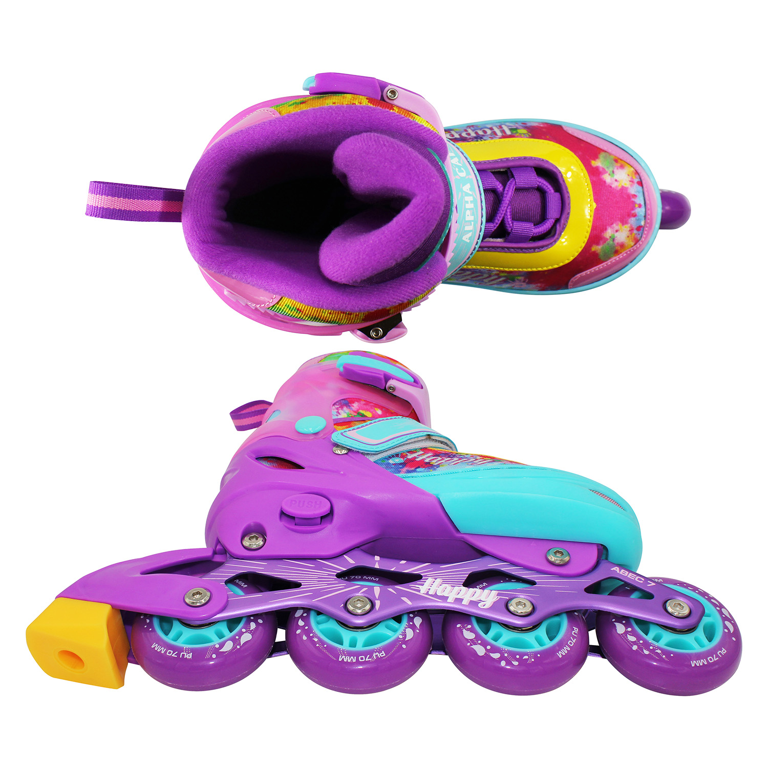 Раздвижные роликовые коньки Alpha Caprice AC-SK-A440-10 Violet