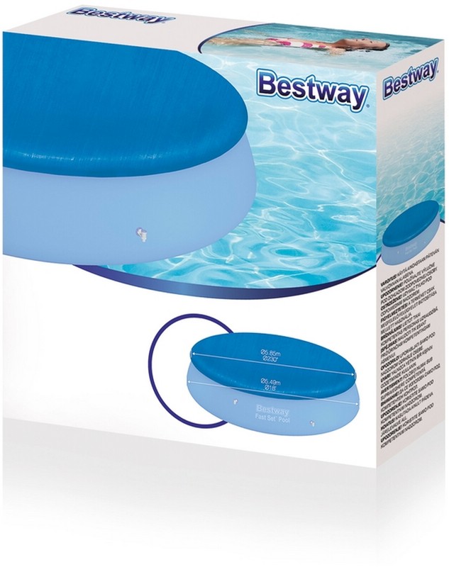 Тент для круглого надувного бассейна 549х549см Bestway 58073