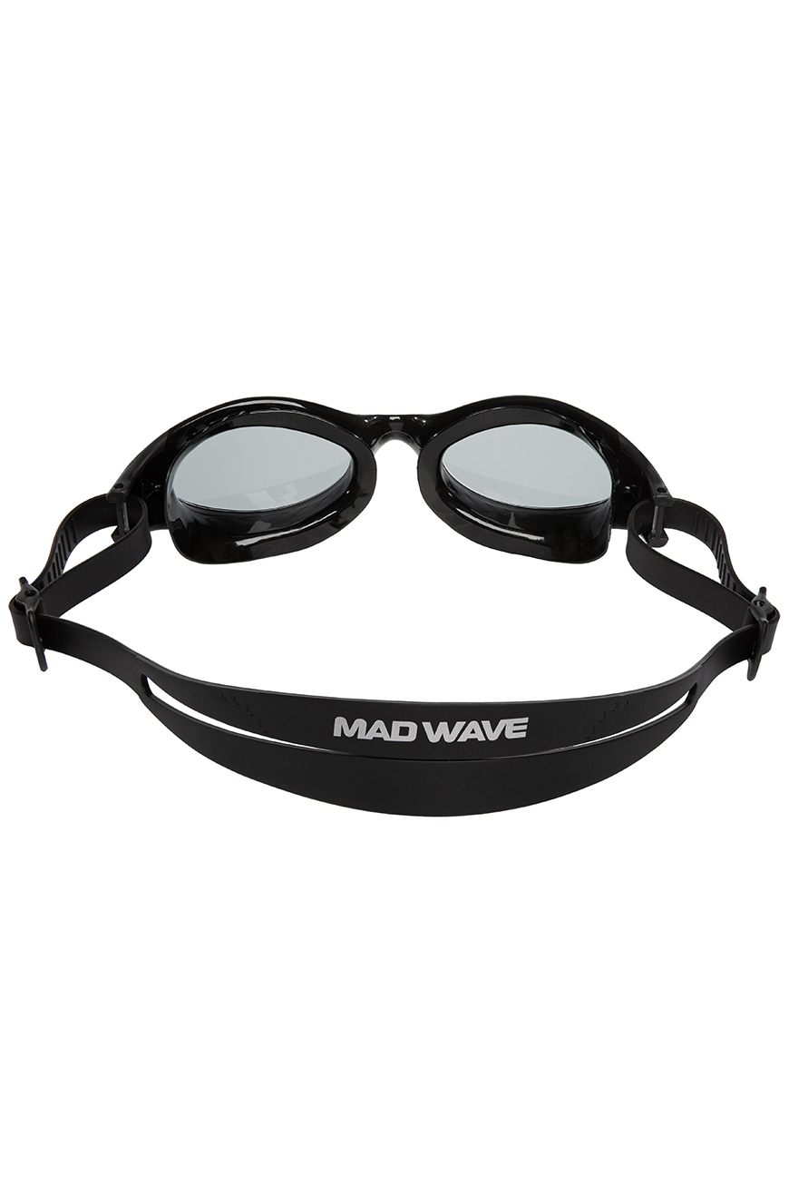 Очки для плавания Mad Wave Flame II M0424 19 0 01W черный