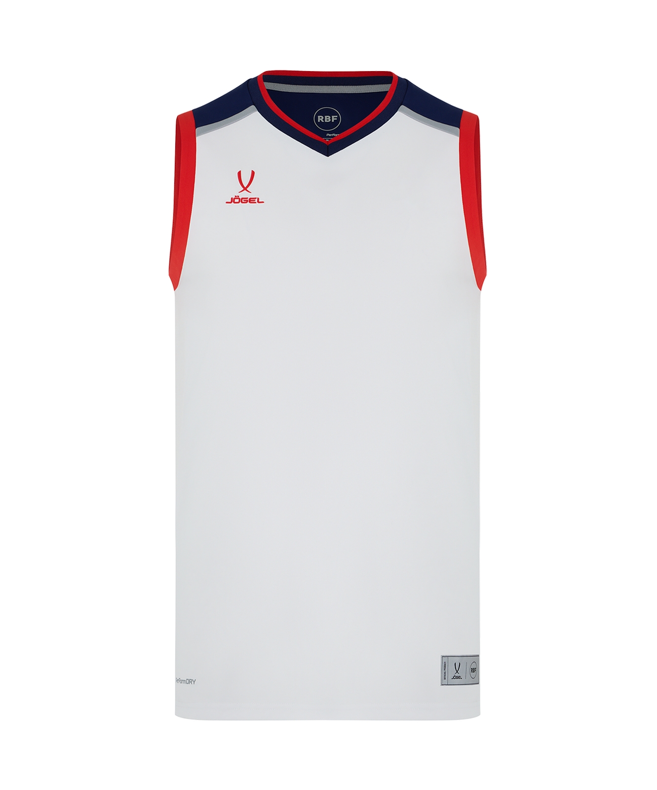 Майка баскетбольная Jogel DIVISION PerFormDRY RBF Jersey, белый