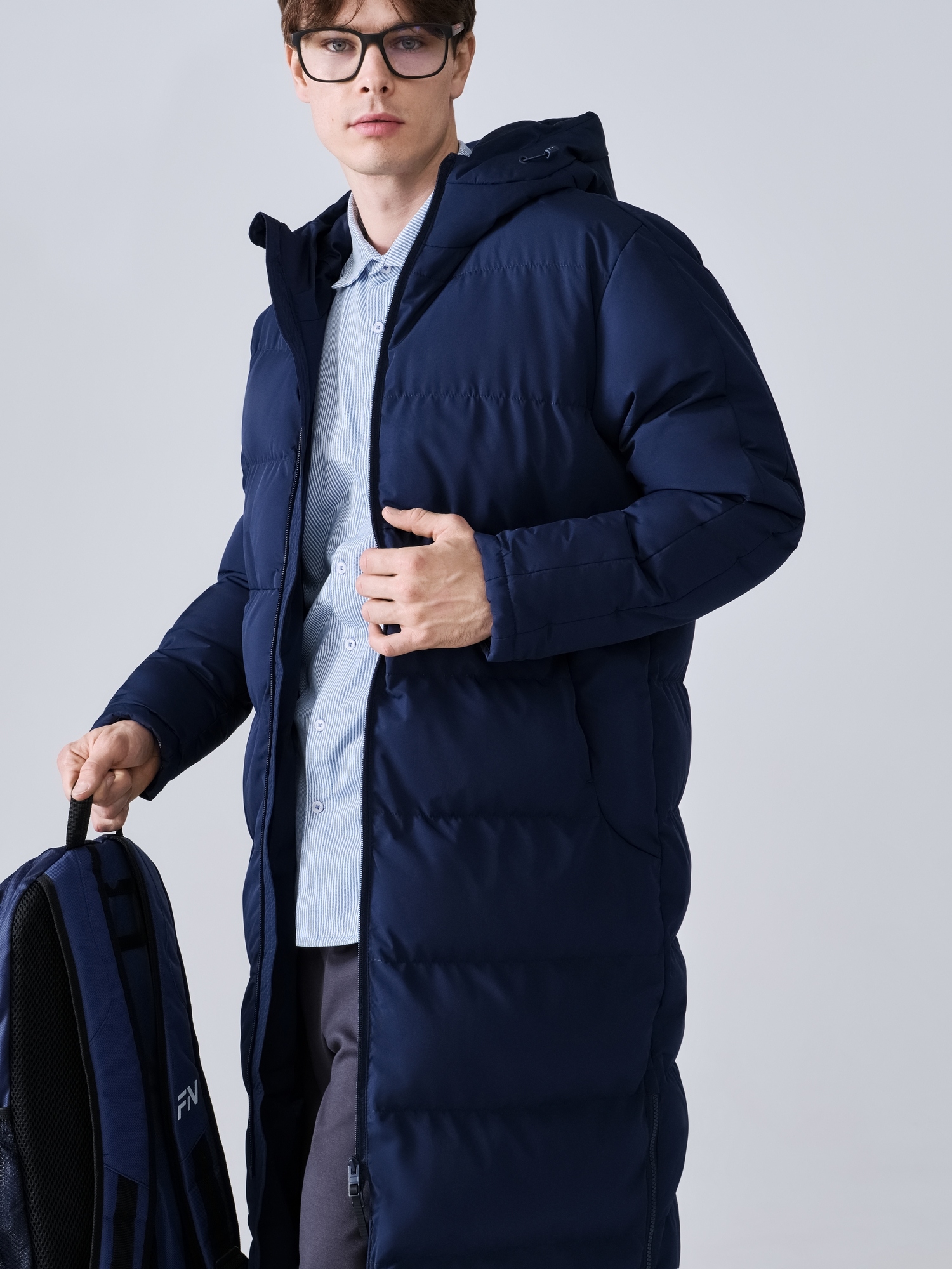 Пуховик FN Snowfall Long FN4201001-424 Dark Blue