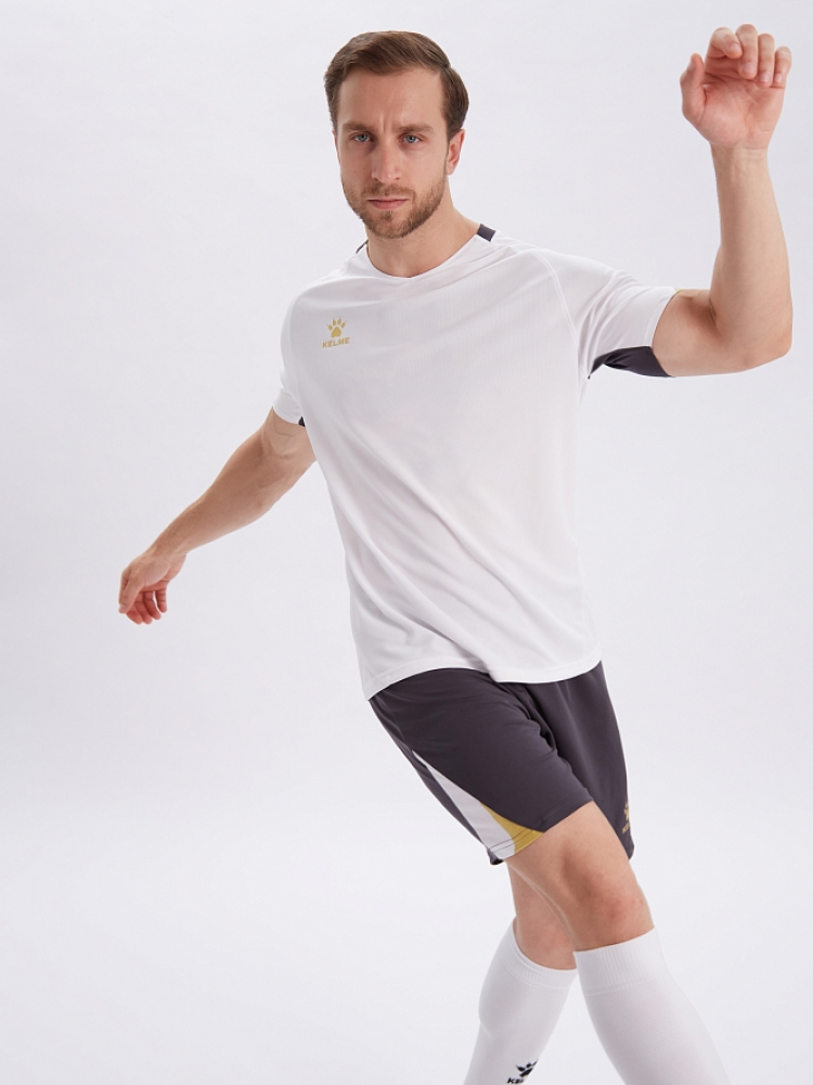 Футбольная форма Kelme Short-Sleeved Football Suit 8151ZB1004-100 White\Black