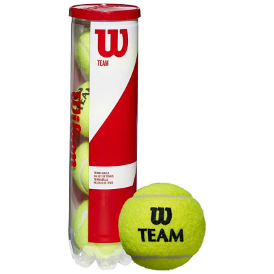Мяч теннисный Wilson TeamW Practice WRT111900 желтый