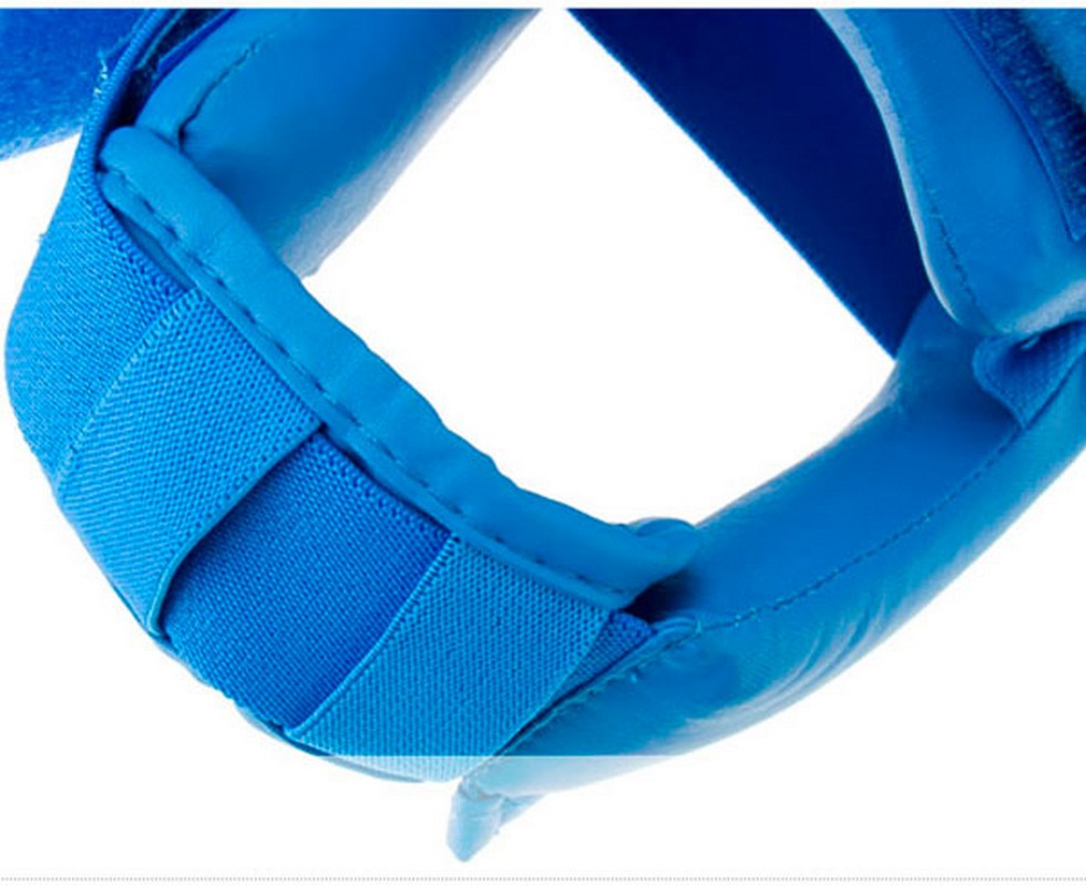 Защита голени и стопы Adidas WKF Shin & Removable Foot синяя 661.35
