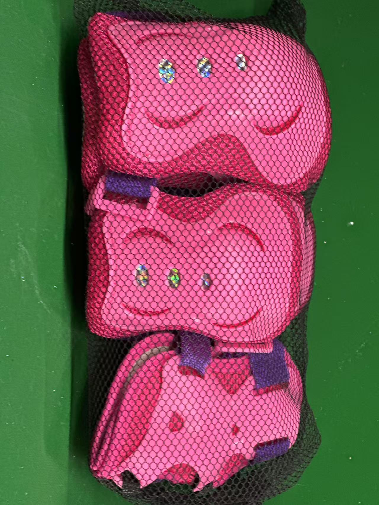 Набор (шлем, защита) Sport Collection CK-HP-G002 pink-black