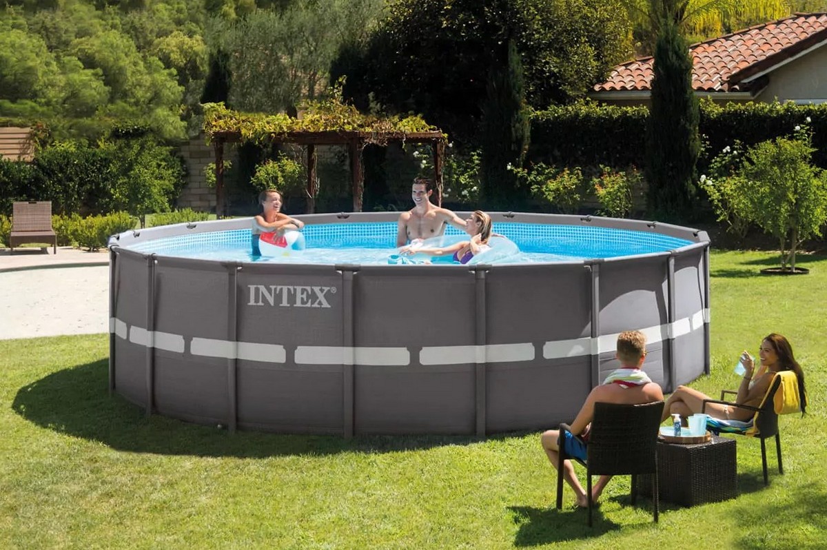 Каркасный бассейн круглый 610х122см Intex Ultra XTR Frame 26334
