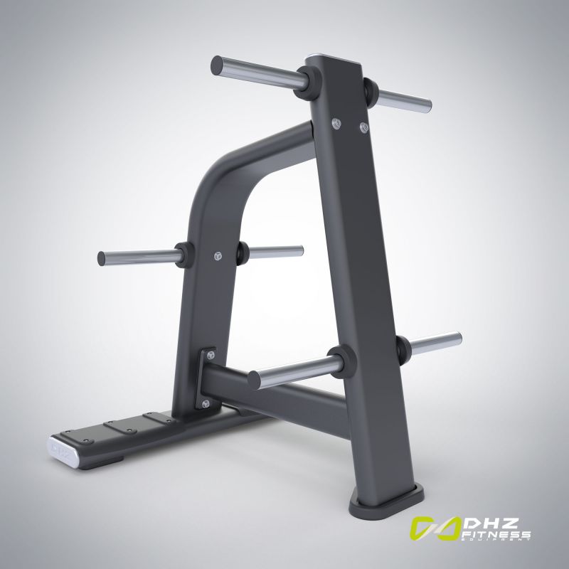 Стойка для олимпийских дисков DHZ E7054 | Premium Fitness