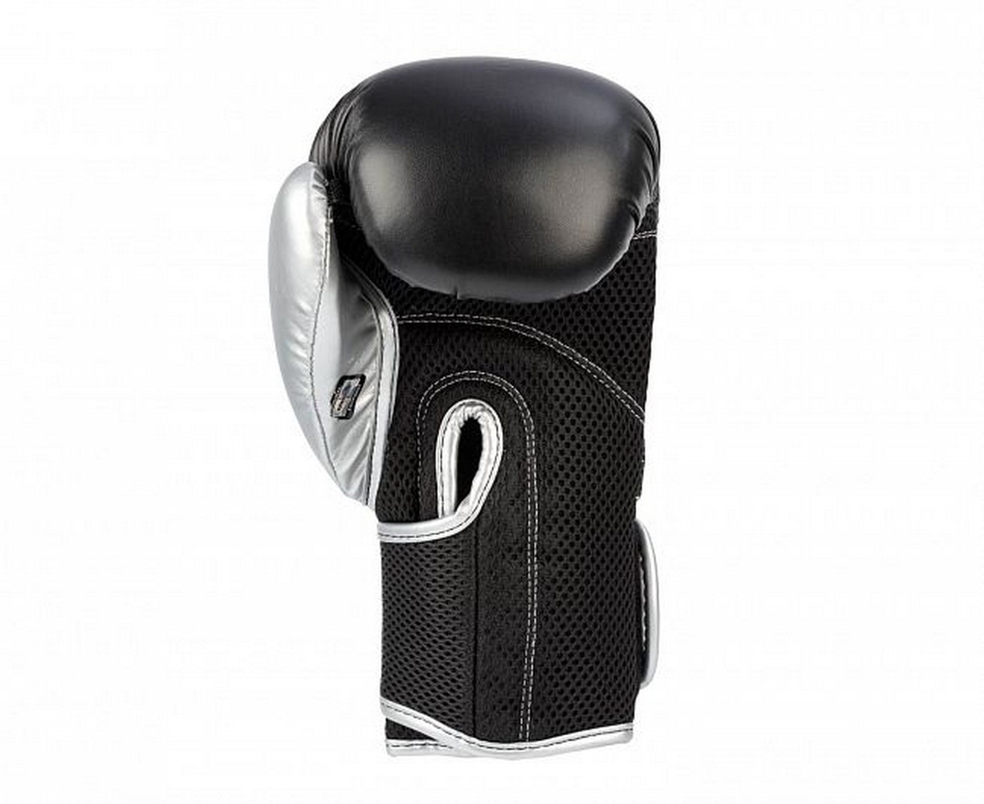 Перчатки боксерские Clinch Aero 2.0 C136 черно-серебристый