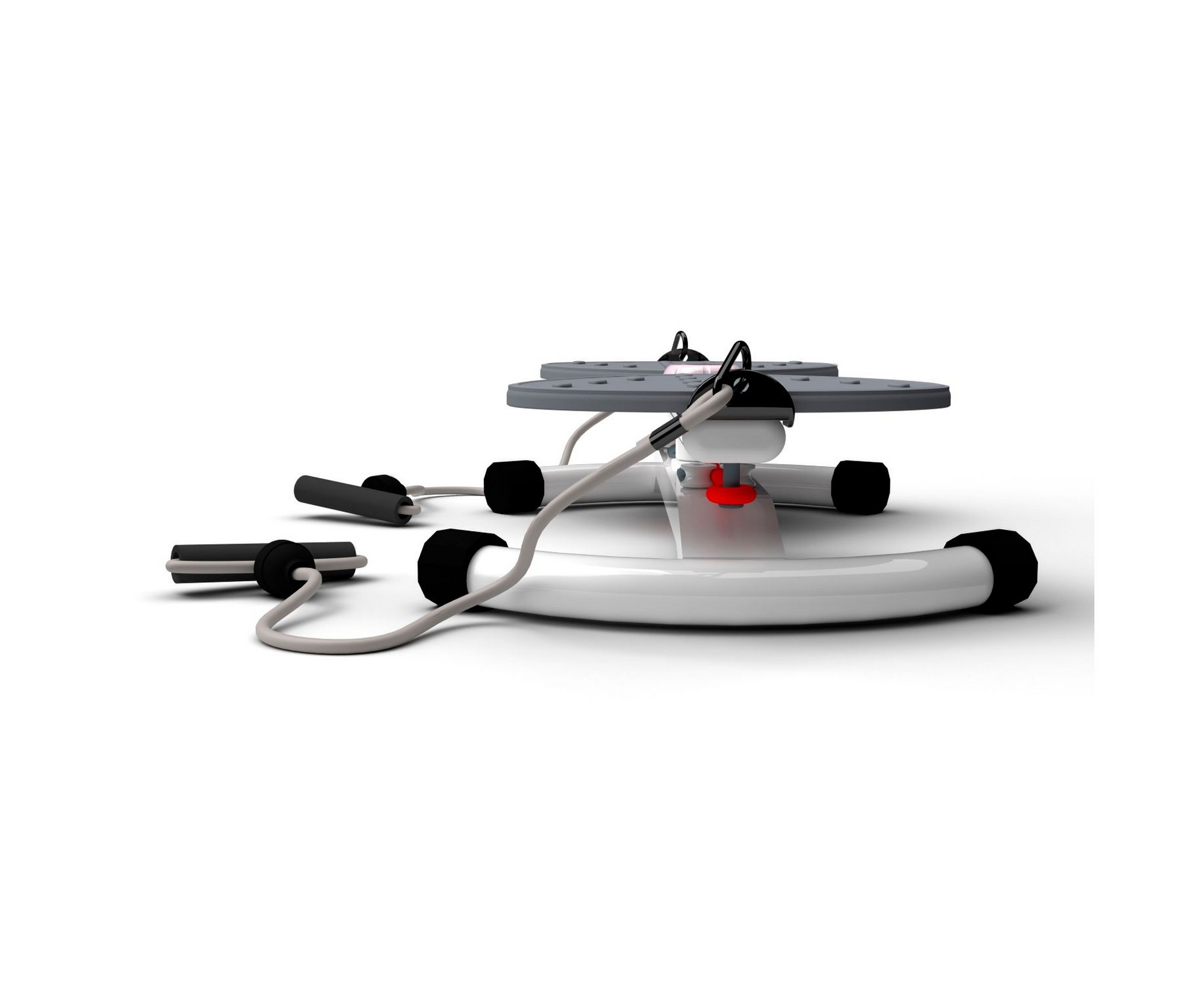 Фитнес платформа DFC Twister Bow с эспандерами TW-S108GR