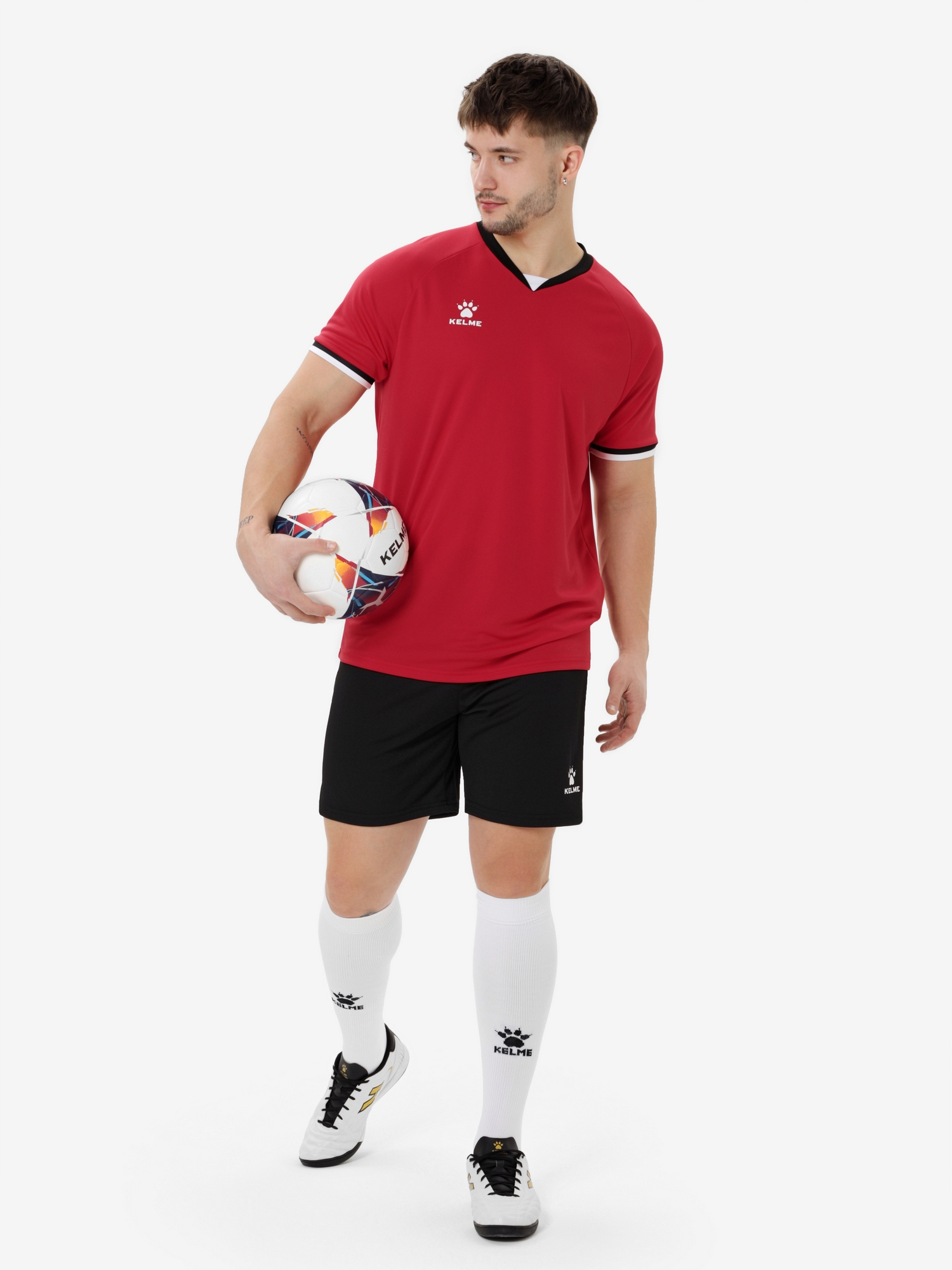 Футбольная форма Kelme Football Uniform Set 8551ZB11084-600 Red