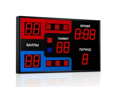 Табло для греко-римской и вольной борьбы Импульс 710-D10x10-S8