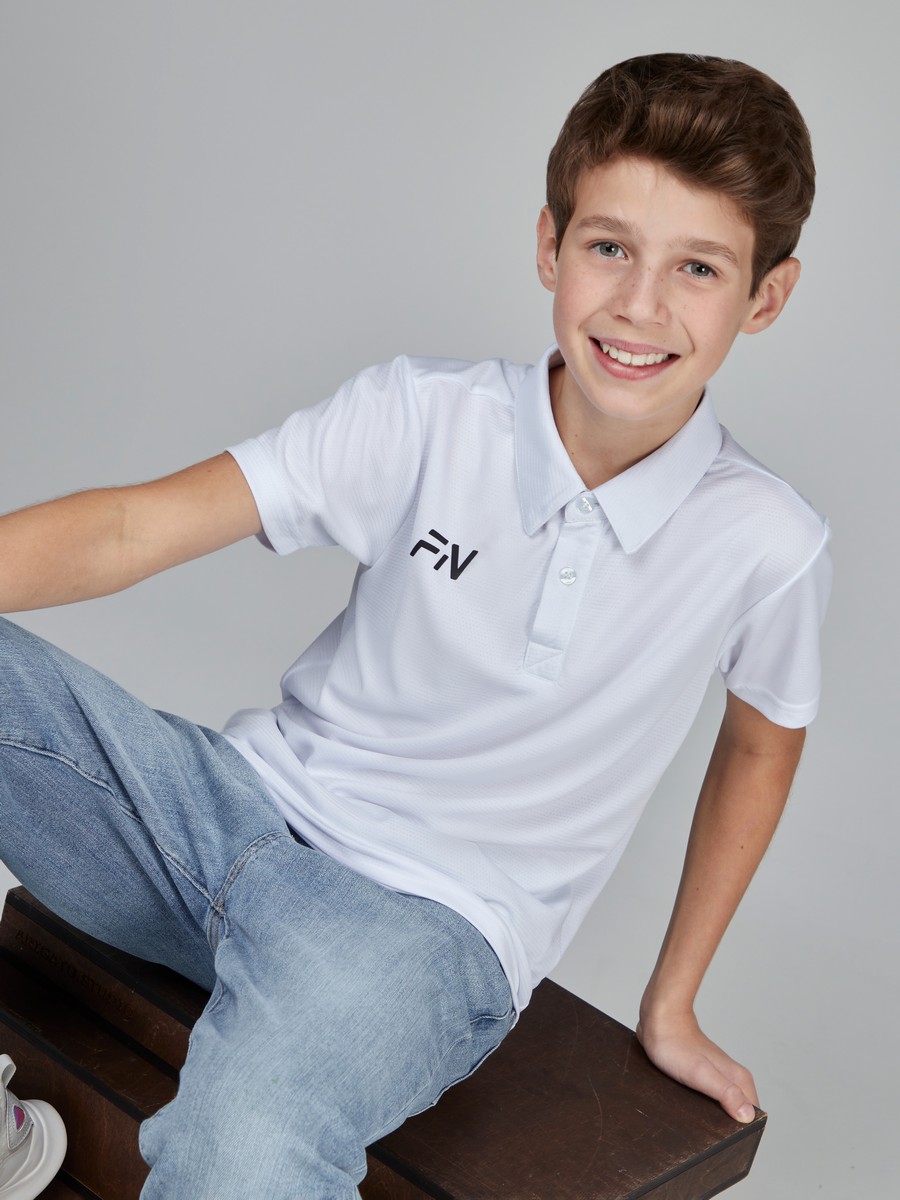 Детская футболка-поло FN Sport Polo Kid KFN4012001-100 White
