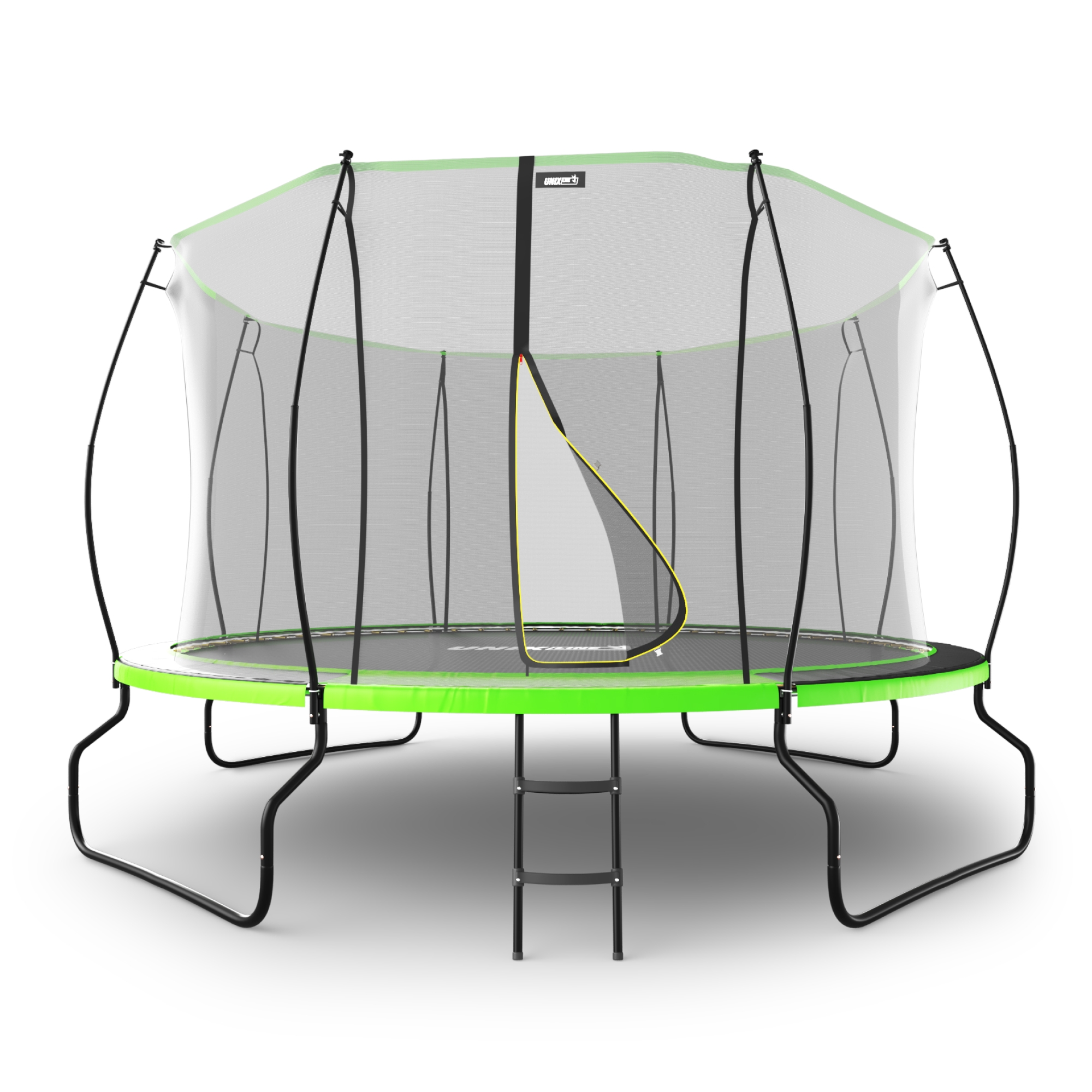 Батут 12 ft Unix Line UFO TRUF12GR4 Green