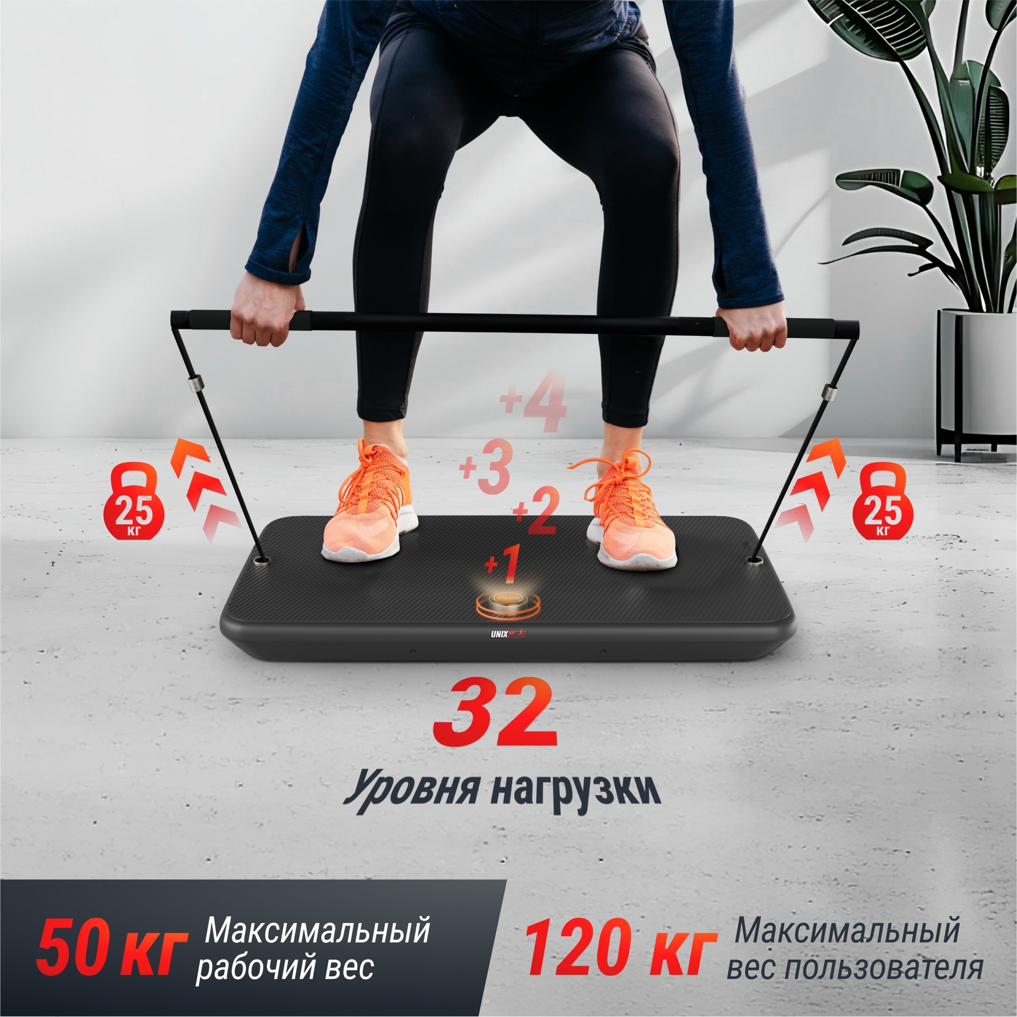 Фитнес-платформа UnixFit Power Station PSPS18