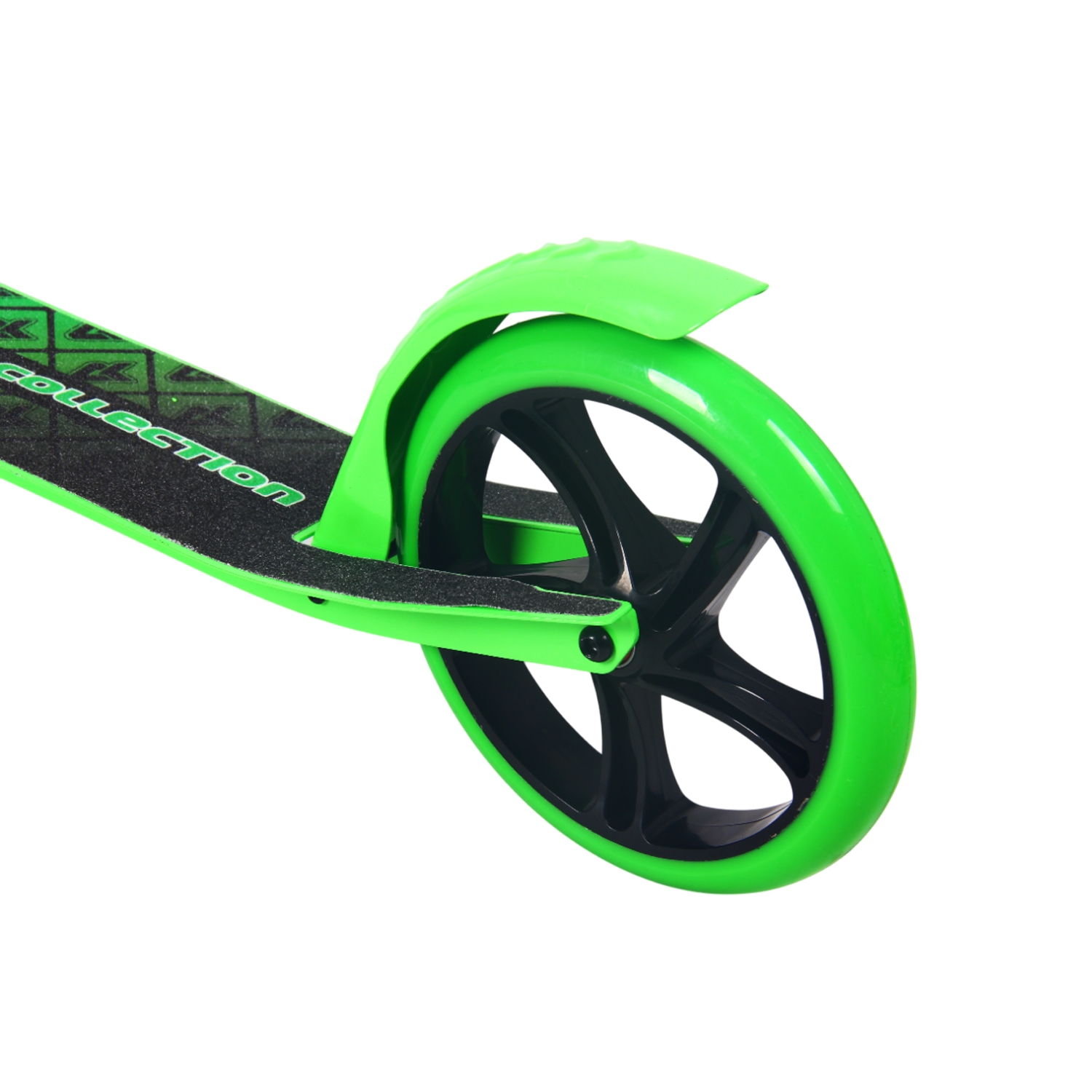 Самокат 200мм Sport Collection CK-SA200-2 green (фонарь и наклейка в подарок)