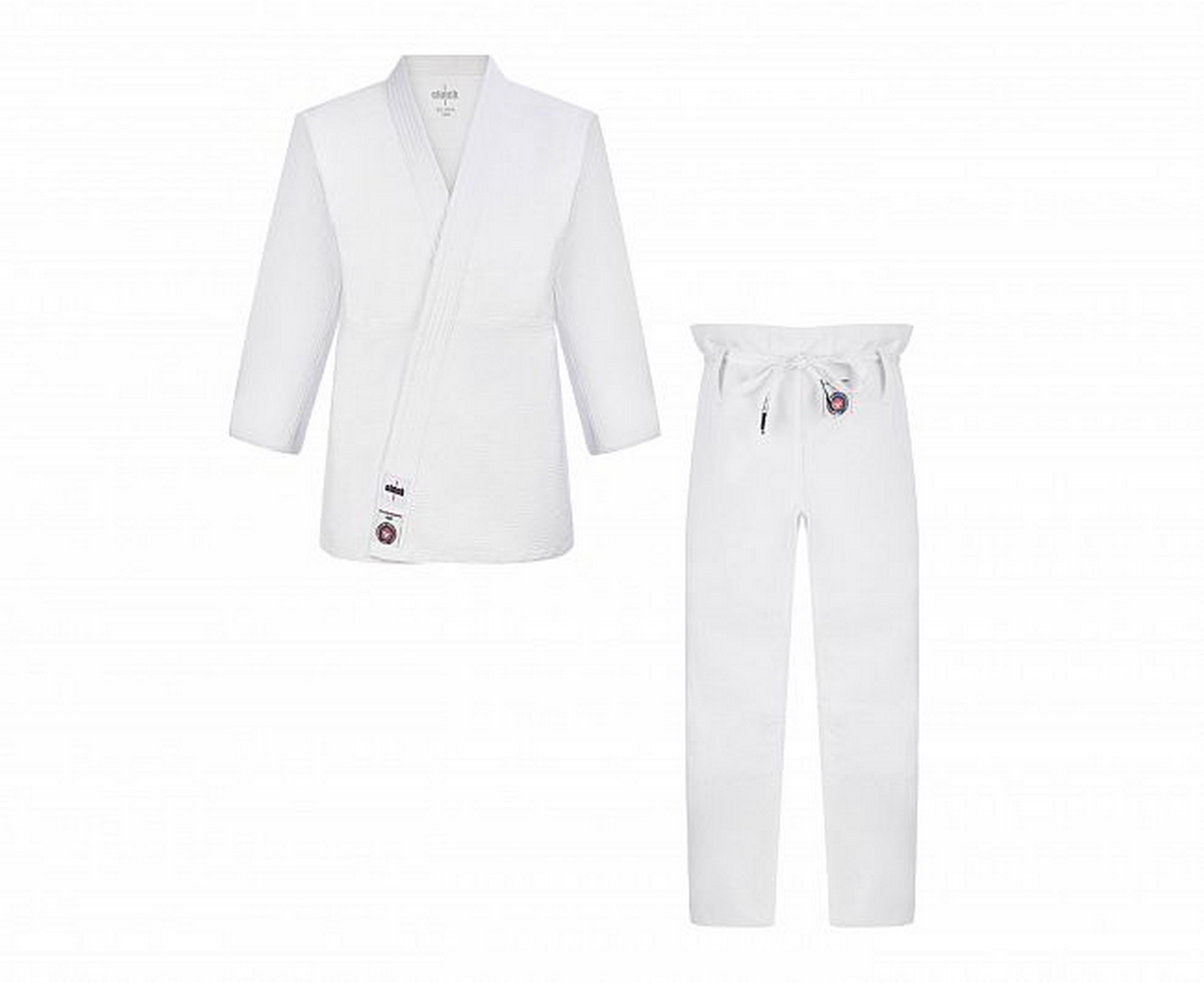 Кимоно для дзюдо подростковое Clinch Judo Silver FDR C333 белый