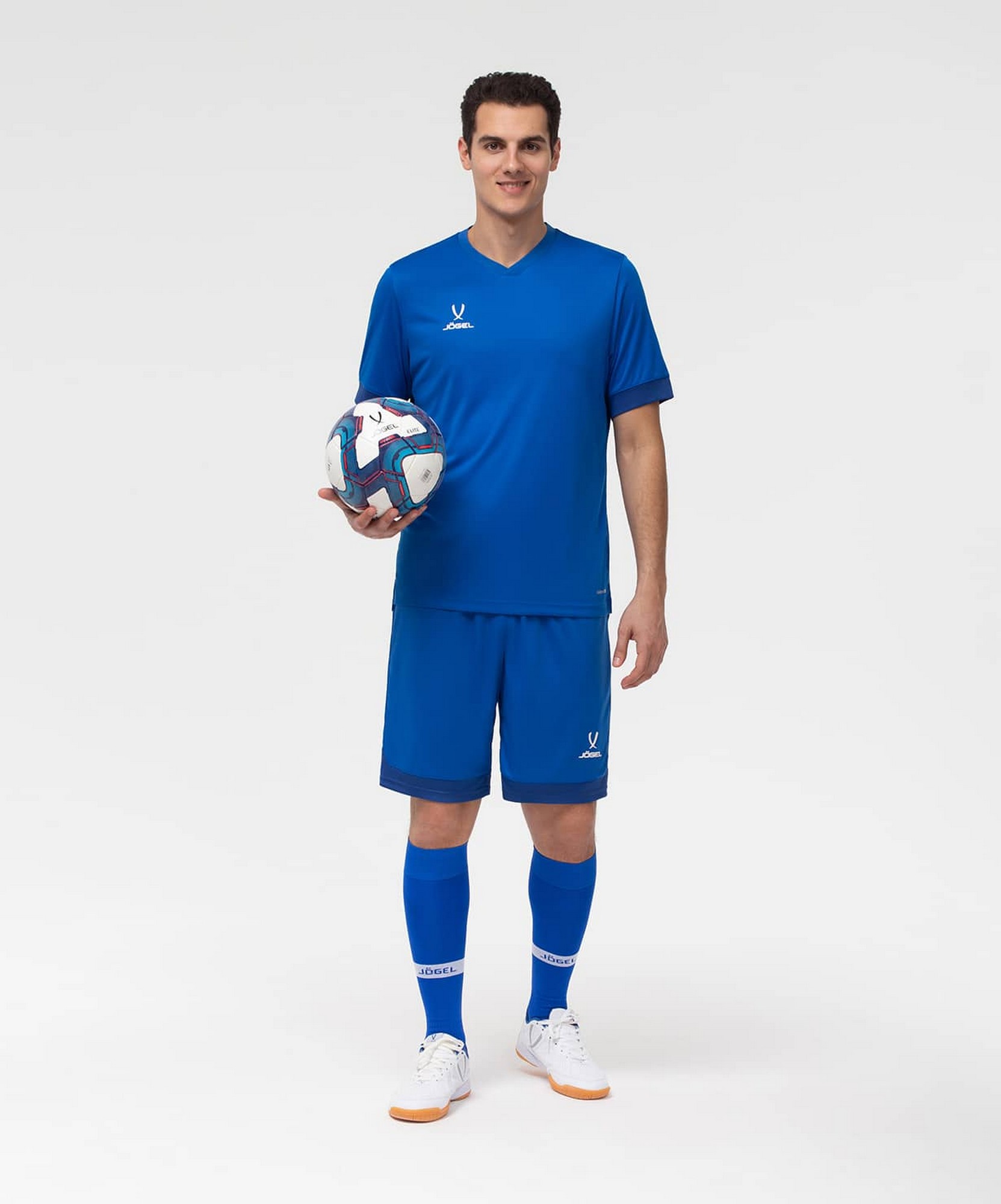 Футболка игровая Jogel Division PerFormDRY Union Jersey синий\темно-синий\белый
