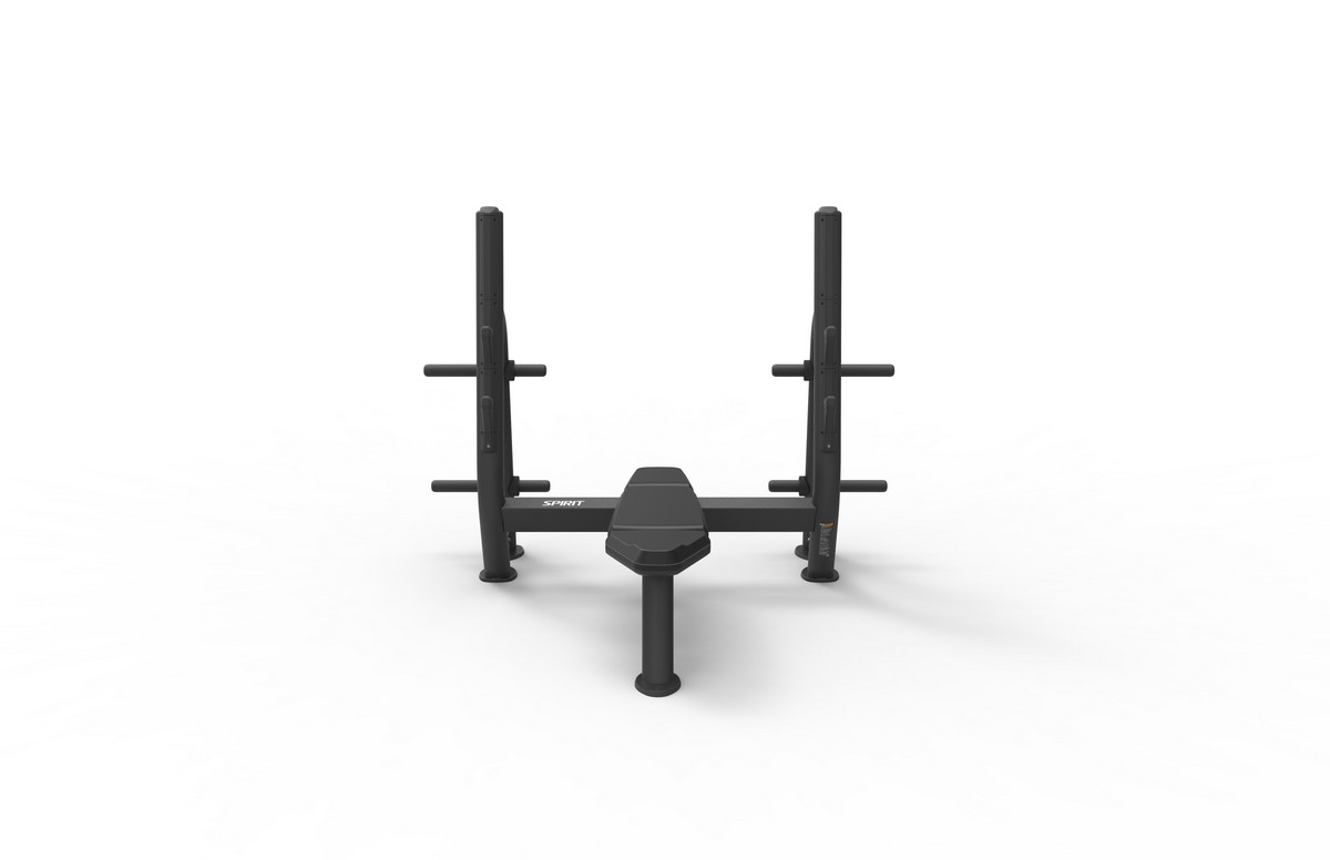 Олимпийская скамья горизонтальная SPIRIT SP-4209 | Premium Fitness