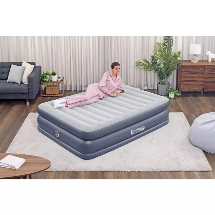 Надувная кровать 152х203х51см QuadComfort встр.нас. 220В Bestway 67925