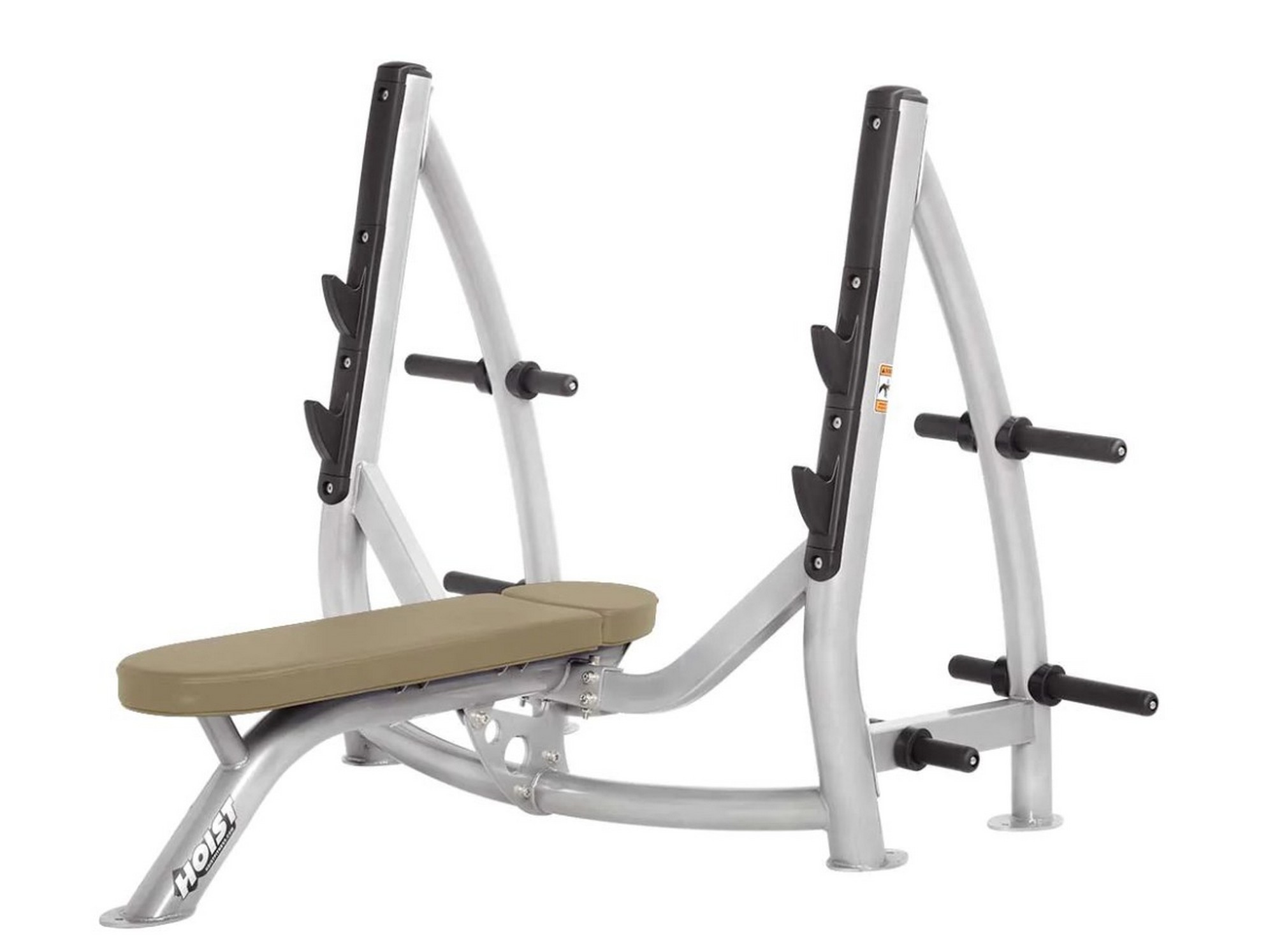 Олимпийская скамья с держателями дисков Hoist CF-3170 | Premium Fitness