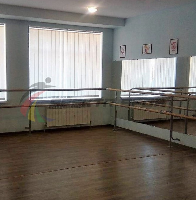 Стойка угловая хореографического станка двухрядного напольного  Пуанте