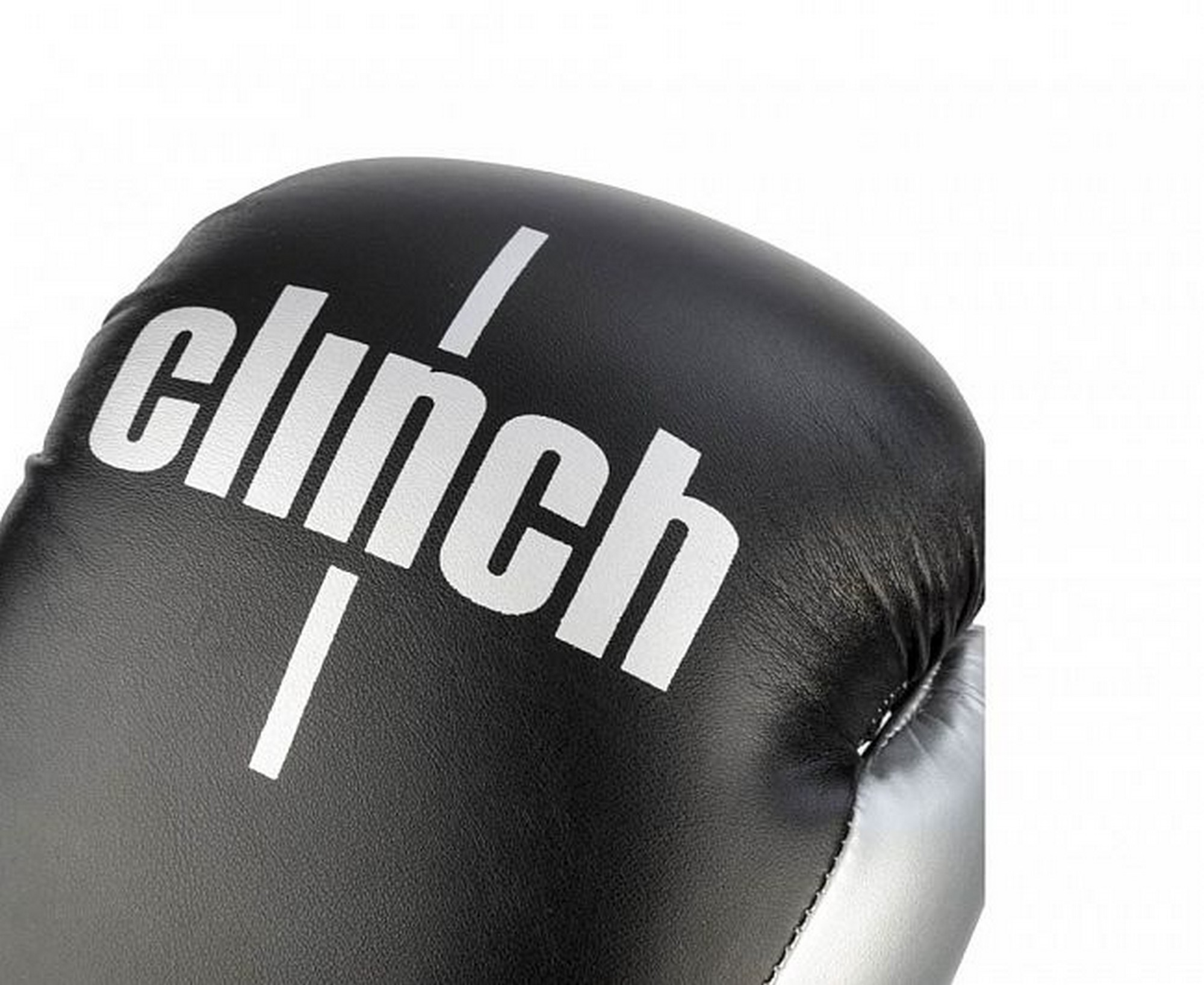 Перчатки боксерские Clinch Aero 2.0 C136 черно-серебристый