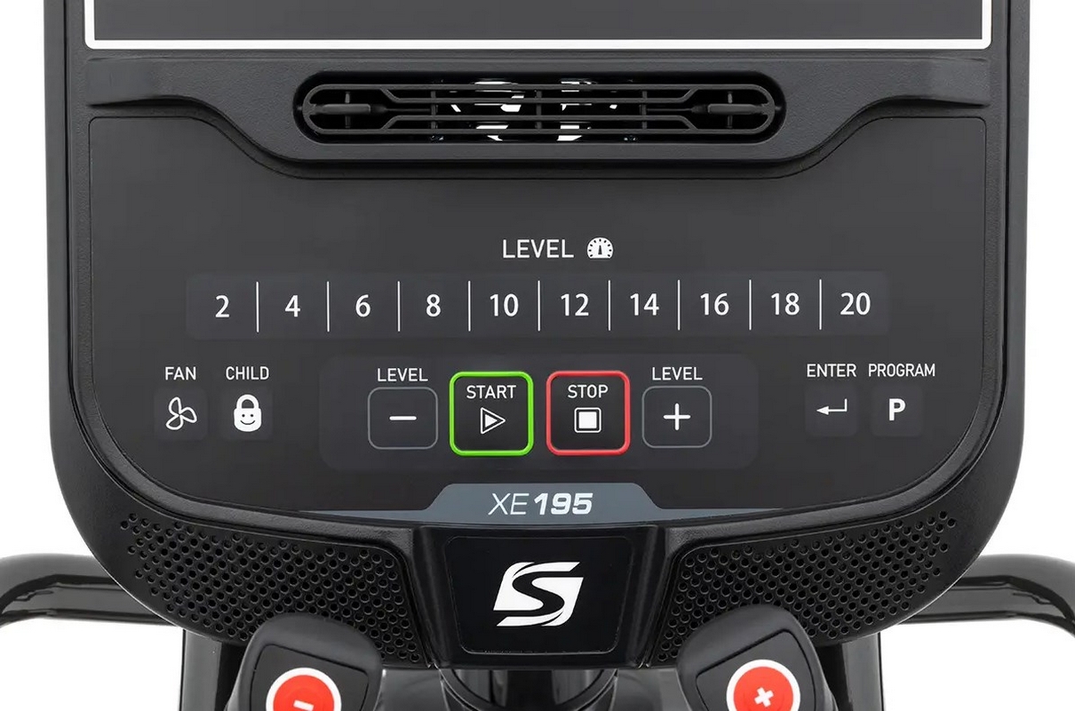 Эллиптический тренажер SPIRIT XE195 Black